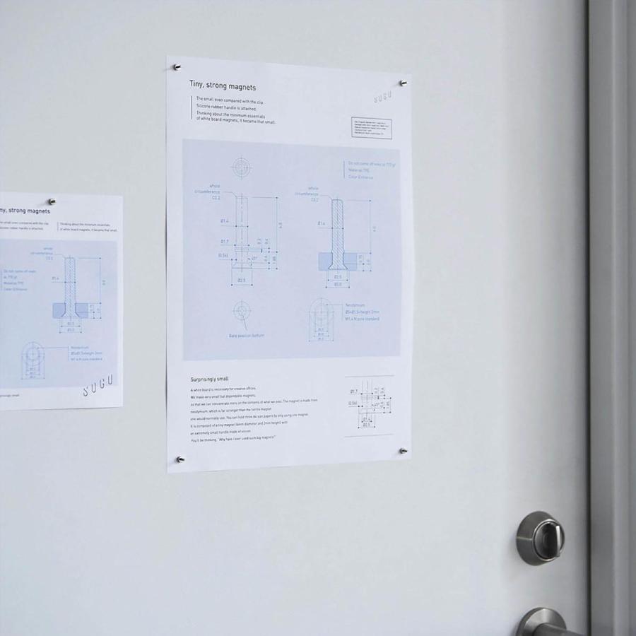 SOGU φ4.5 マグネット 10個入 MAGNET 小さい 強力 マグネット 磁石 壁面フック 強力フック 収納小物 ディスプレイ |  | 03