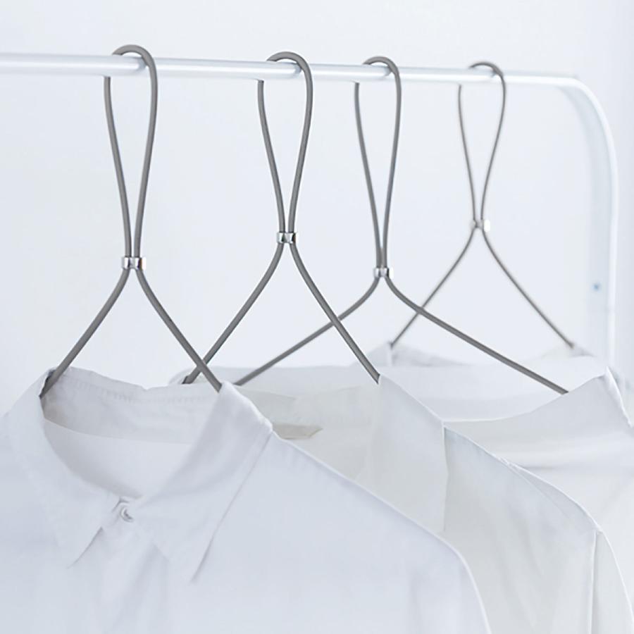 SOGU フォルムレスハンガー  FORMLESS HANGER ハンガー スリム ハンガー 折りたたみ可 変形可 |  | 09