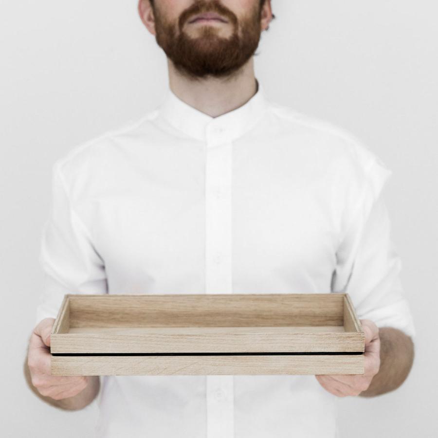 デスク整理 机上収納 MOEBE ムーベ オーガナイズ L デスクトレー A4 木製 デスクトレイ 収納 ボックス 小物入れ トレー スタッキング 北欧 ナチュラル ORGANISE |  | 02