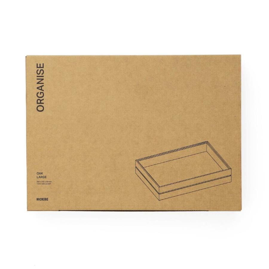 デスク整理 机上収納 MOEBE ムーベ オーガナイズ L デスクトレー A4 木製 デスクトレイ 収納 ボックス 小物入れ トレー スタッキング 北欧 ナチュラル ORGANISE |  | 05