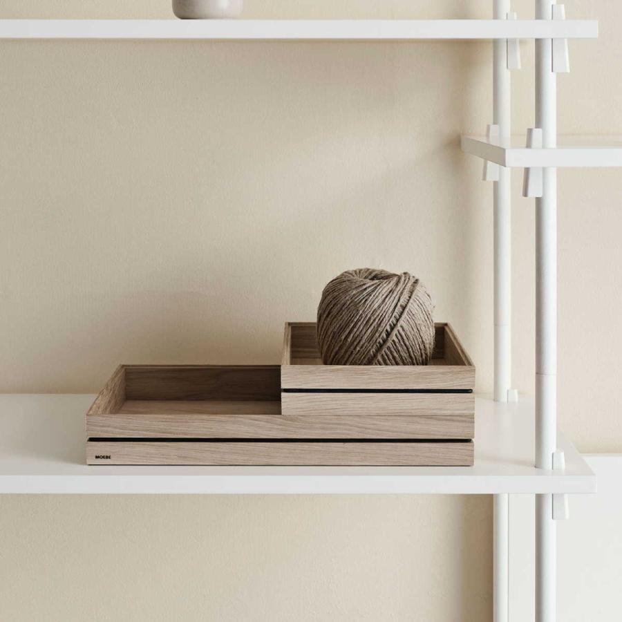 デスク整理 机上収納 MOEBE ムーベ オーガナイズ L デスクトレー A4 木製 デスクトレイ 収納 ボックス 小物入れ トレー スタッキング 北欧 ナチュラル ORGANISE |  | 07