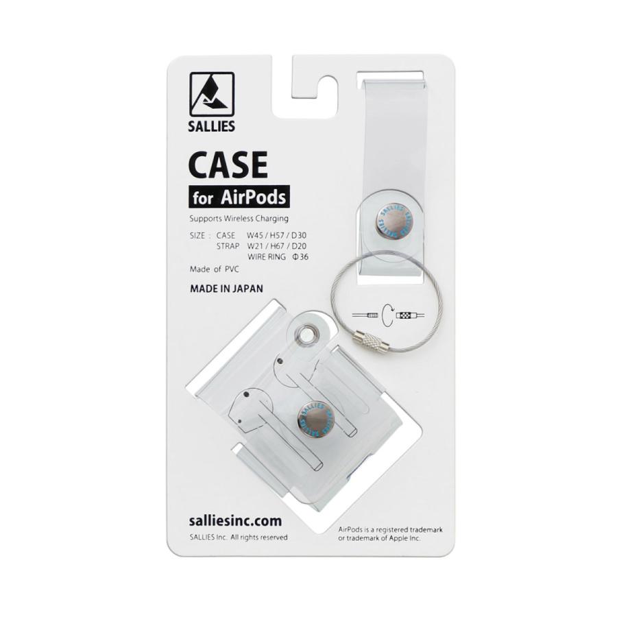 SALLIES サリーズ AirPods ケース CASE for AirPods  AirPods ケース クリア 透明 AirPods カバー |  | 07