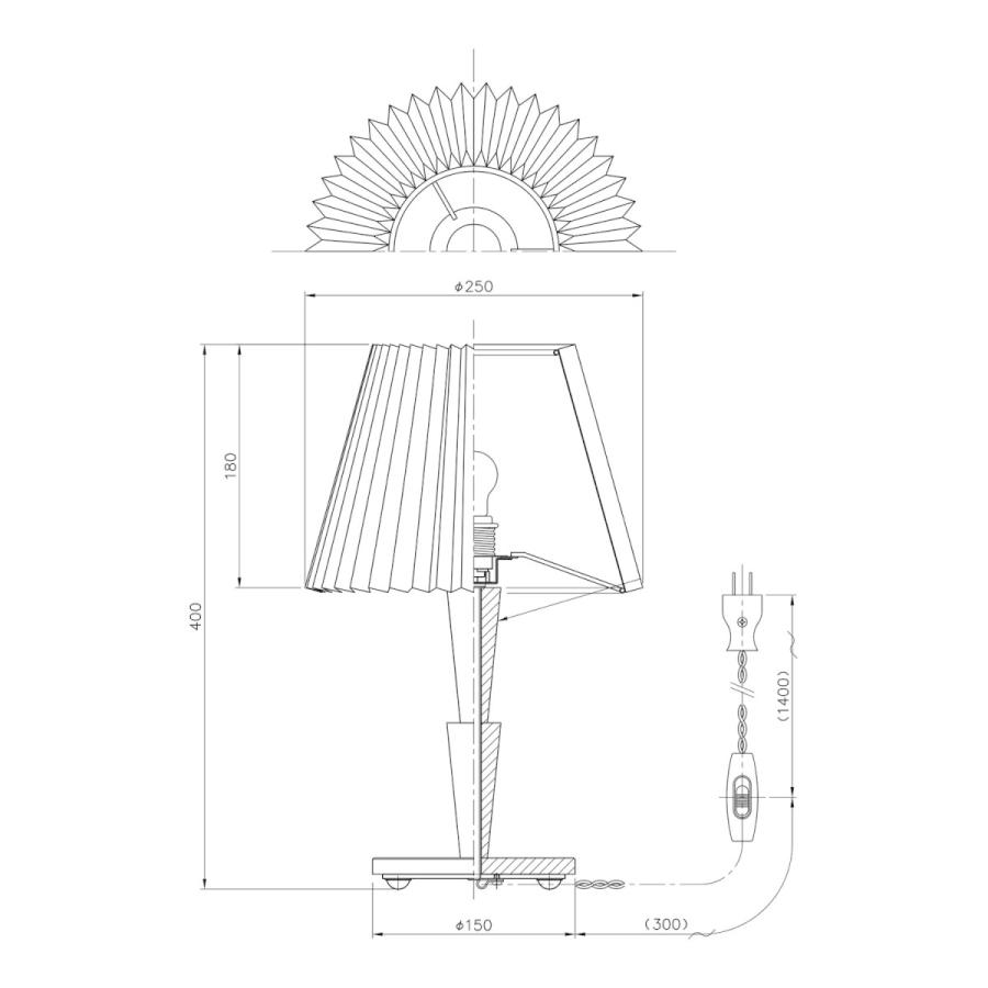 APROZ アプロス TRITON／T トリトン 照明 ライト スタンドライト ファブリック テーブルライト 寝室 ベッドサイド 玄関 間接照明 日本製 新生活 |  | 06