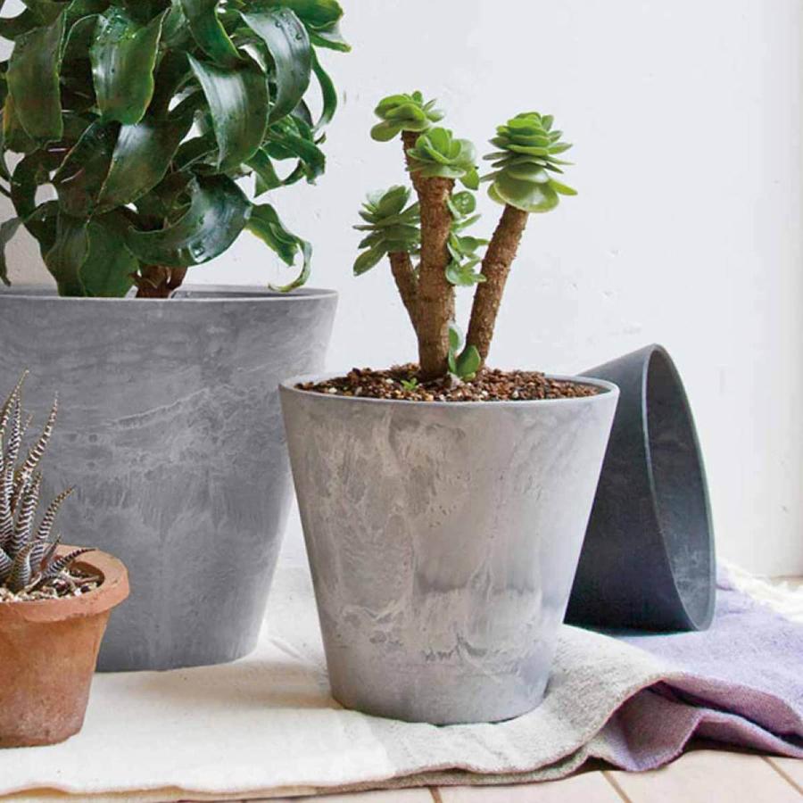 プランター 鉢 植木鉢 5号 6号 amabro ART STONE（SS）アートストーン インテリア 植物 軽量 ギフト かわいい おしゃれ ガーデニング | amabro | 12