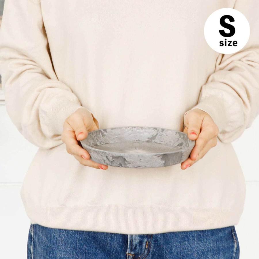 アートストーン 受皿 木鉢 受け皿 amabro ART STONE SAUCER（S）アートストーン ソーサー 7号 8号 プランター 鉢 インテリア 植物 軽量 鉢皿 植木鉢 鉢植え | amabro