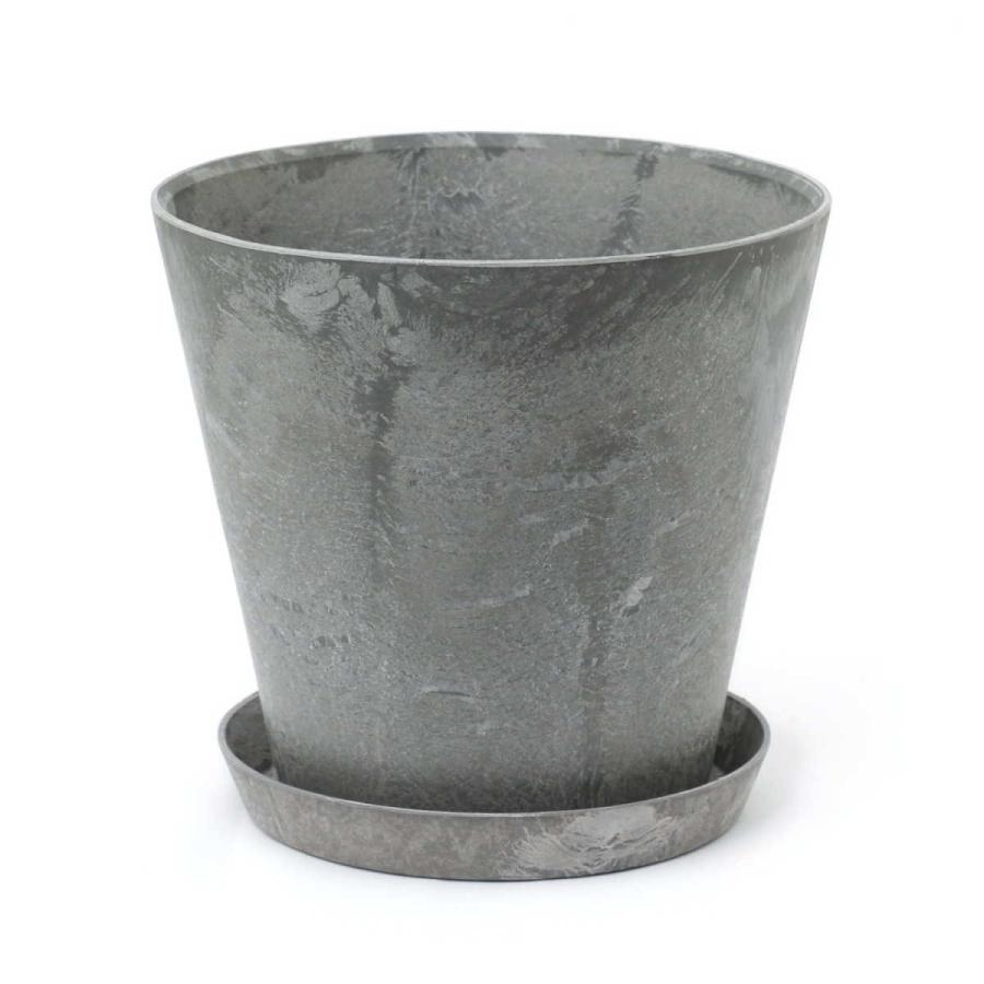 アートストーン 受皿 木鉢 受け皿 amabro ART STONE SAUCER（M）アートストーン ソーサー 8号 9号 プランター 鉢 インテリア 植物 軽量 鉢皿 植木鉢 鉢植え | amabro | 05