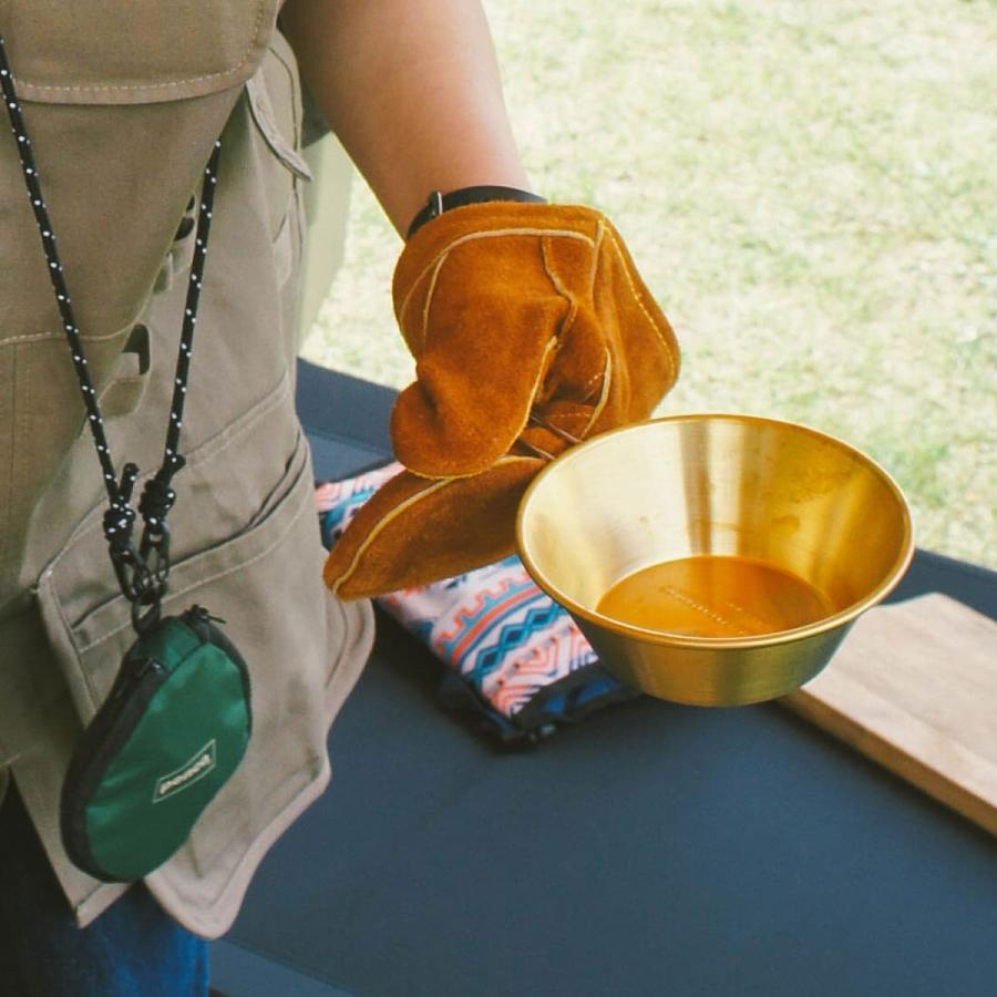 Leather mittens レザーミトン (S) 鍋つかみ 両手セット ミトン 牛革 手袋 牛革 キャンプ 料理 キッチン ミトン romo ロモ | romo | 18