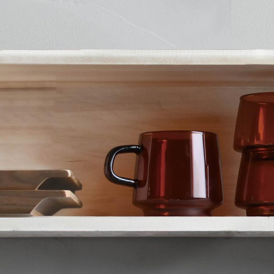 KINTO キントー SEPIA マグ 340ml セピアマグ ティーカップ マグカップ ガラス マグ アンバー 琥珀色 ブラウン 耐熱ガラス ガラスマグ 食器 アンティーク | KINTO | 02