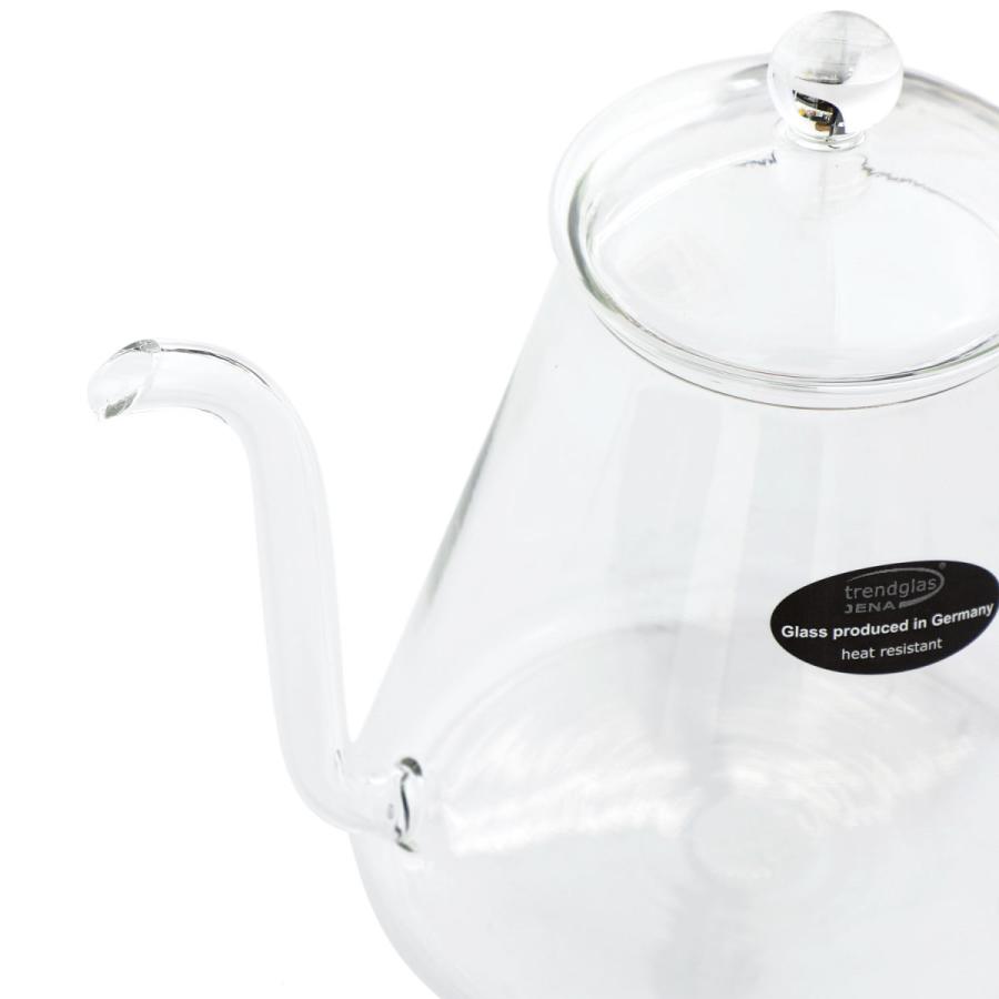 Pour Over Kanne ポアーオーバーカンネ ガラスケトル ガラスポット ウォーターケトル 耐熱ガラス ガラス製 やかん 電子レンジ 食洗機対応 Trendglas-Jena | DETAIL | 02