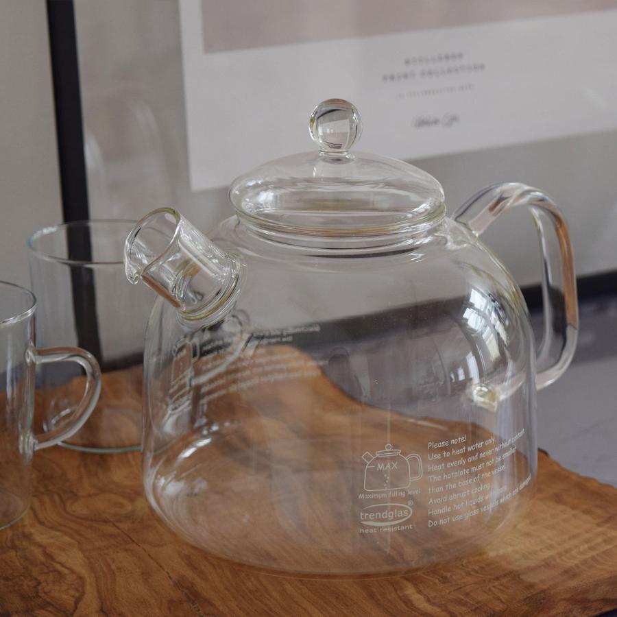 Classic 1.75G クラシック 1.75G ガラスケトル ガラスポット ウォーターケトル 耐熱ガラス ガラス製 ケトル やかん 電子レンジ 食洗機対応 Trendglas-Jena | DETAIL | 11