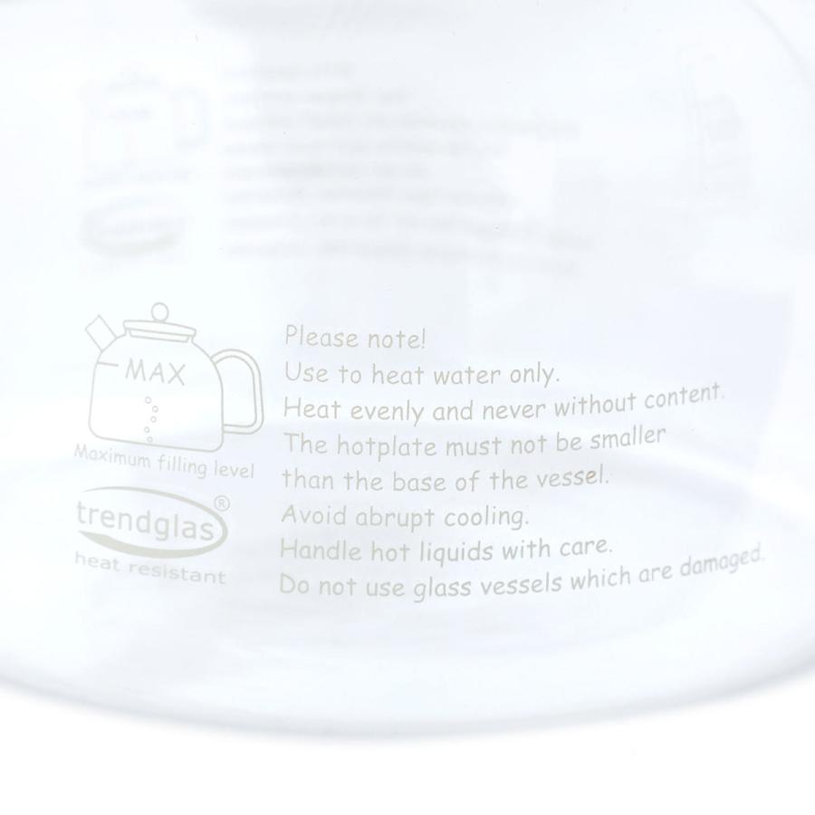 Classic 1.75G クラシック 1.75G ガラスケトル ガラスポット ウォーターケトル 耐熱ガラス ガラス製 ケトル やかん 電子レンジ 食洗機対応 Trendglas-Jena | DETAIL | 03