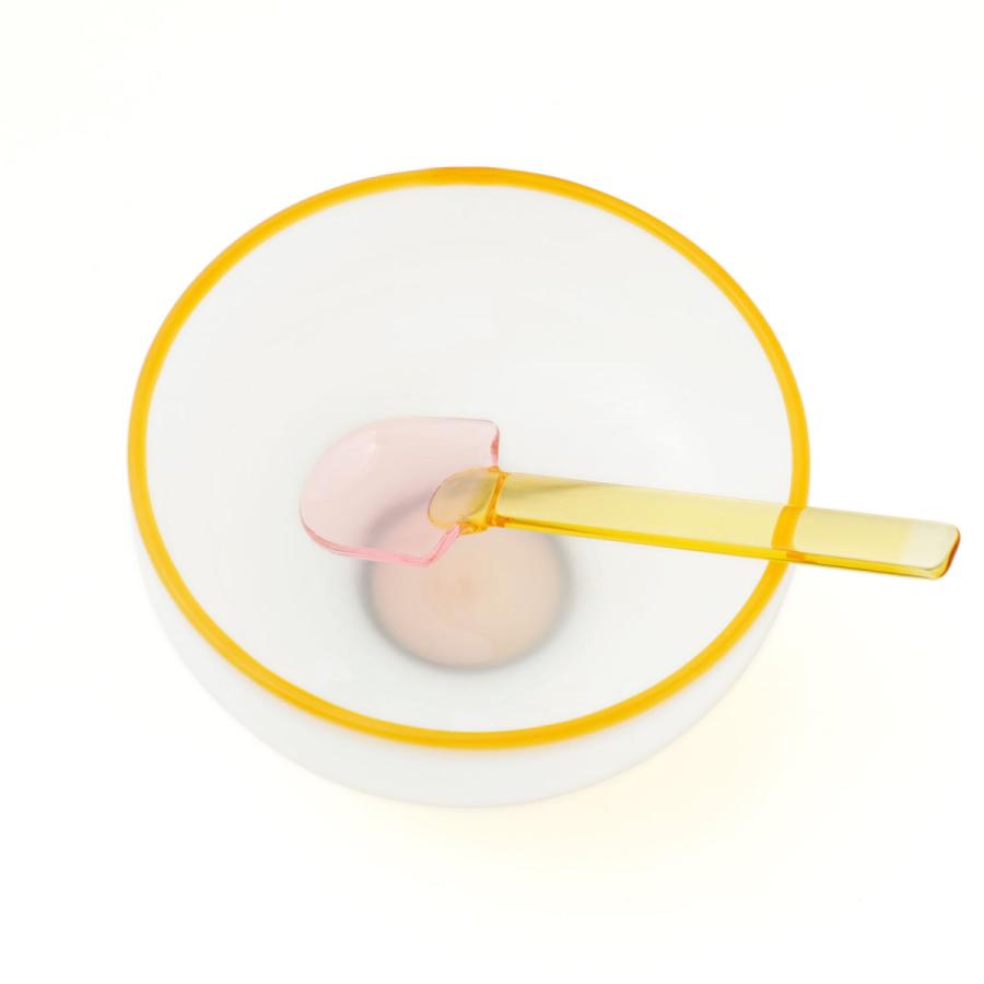 amabro アマブロ SNOW BOWL スノーボウル  デザートボウル 耐熱ガラス 食器 ガラス レンジ対応 レトロ ボウル スープ サラダ アクセサリー入れ　デザートカップ | amabro | 08