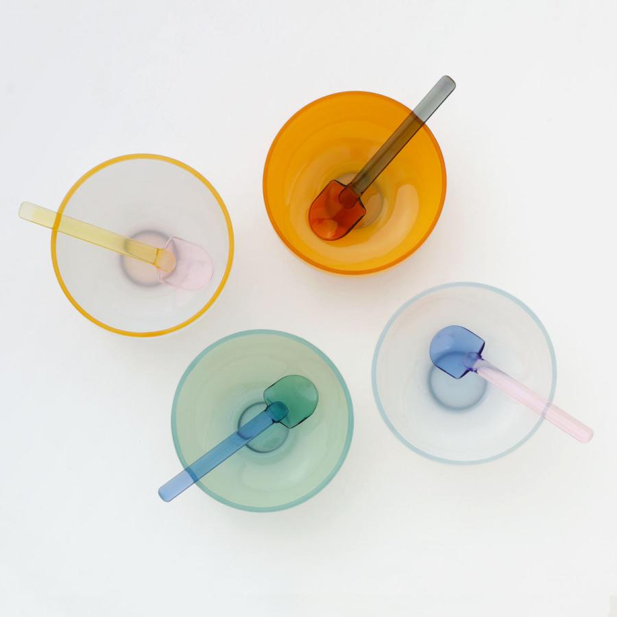 amabro アマブロ SNOW BOWL スノーボウル  デザートボウル 耐熱ガラス 食器 ガラス レンジ対応 レトロ ボウル スープ サラダ アクセサリー入れ　デザートカップ | amabro | 11