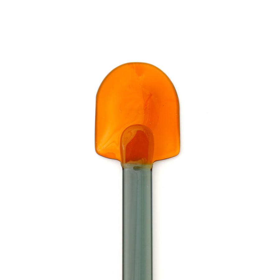 amabro アマブロ SNOW SHOVEL スノーシャベル アイスクリームスプーン スプーン ガラス ミニスプーン ティースプーン カトラリー デザートスプーン ミルクガラス | amabro | 05