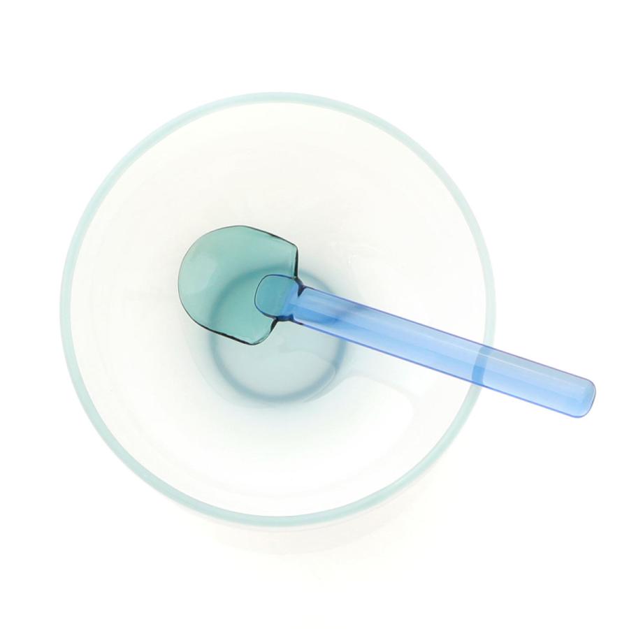 amabro アマブロ SNOW SHOVEL スノーシャベル アイスクリームスプーン スプーン ガラス ミニスプーン ティースプーン カトラリー デザートスプーン ミルクガラス | amabro | 06