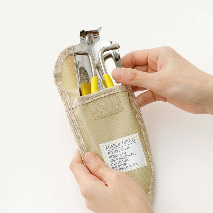 amabro（アマブロ） TROWEL トロエル スコップ ステンレス 折りたたみ