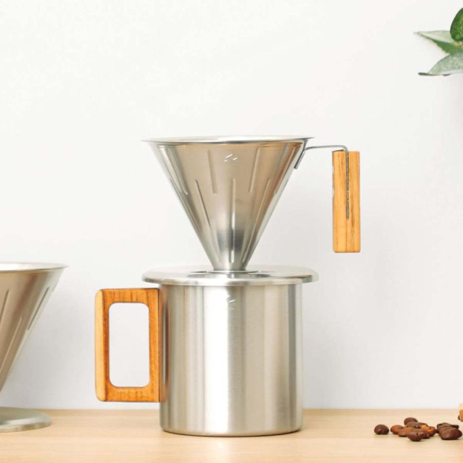 GLOCAL STANDARD PRODUCTS TSUBAME M＆W Dripper ドリッパー 2.0 / SUS コーヒー ドリッパー ステンレス グローカルスタンダードプロダクツ ギフト 日本製 | GLOCAL STANDARD PRODUCTS