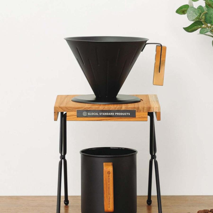 GLOCAL STANDARD PRODUCTS TSUBAME M＆W Dripper ドリッパー 4.0 マットブラック コーヒー ドリッパー グローカルスタンダードプロダクツ キャンプ アウトドア | GLOCAL STANDARD PRODUCTS