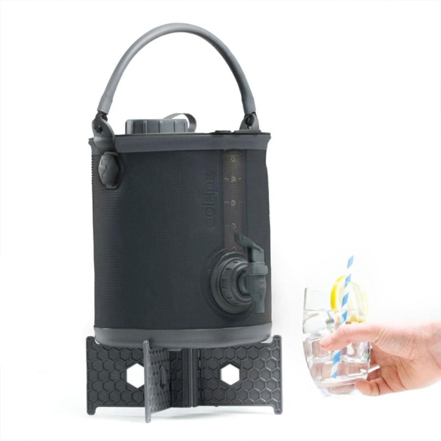 ウォータージャグ COLAPZ コラプズ 2in1 Water Carrier&Bucket ウォーター キャリア&バケツ ウォータータンク 折り畳み バケツ アウトドア キャンプ |  | 11