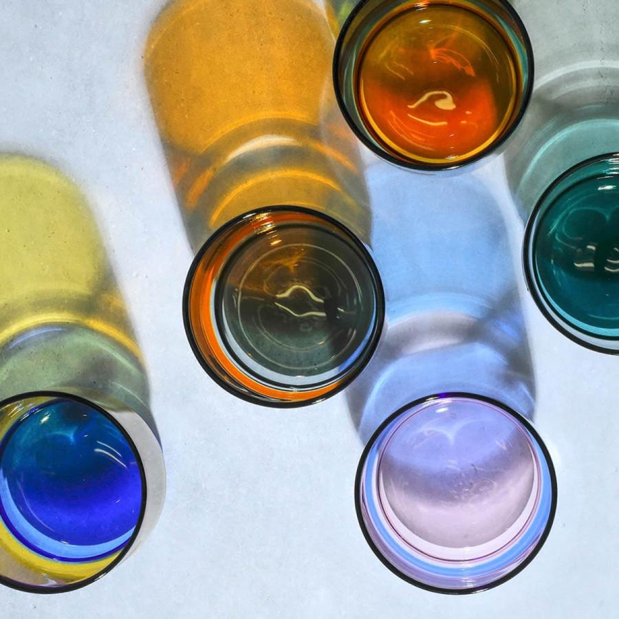 amabro アマブロ TWOTONE STACKING CUP ツートーン スタッキング カップ 業務用グラス バイカラー スタッキング ガラス製 コップ 耐熱ガラス おしゃれ ギフト | amabro | 11