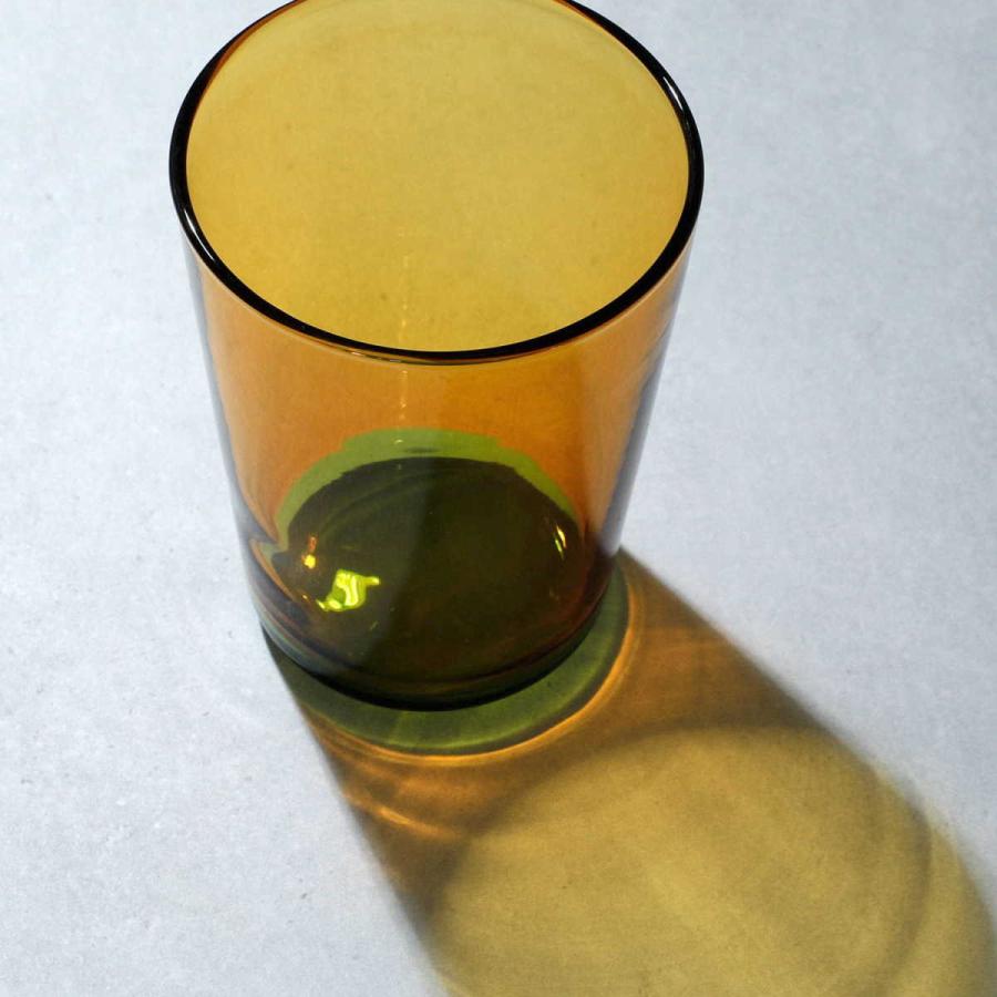 amabro アマブロ TWOTONE STACKING TUMBLER ツートーン スタッキング タンブラー 業務用グラス バイカラー スタッキング ガラス製 コップ 耐熱ガラス 食洗機対応 | amabro | 12