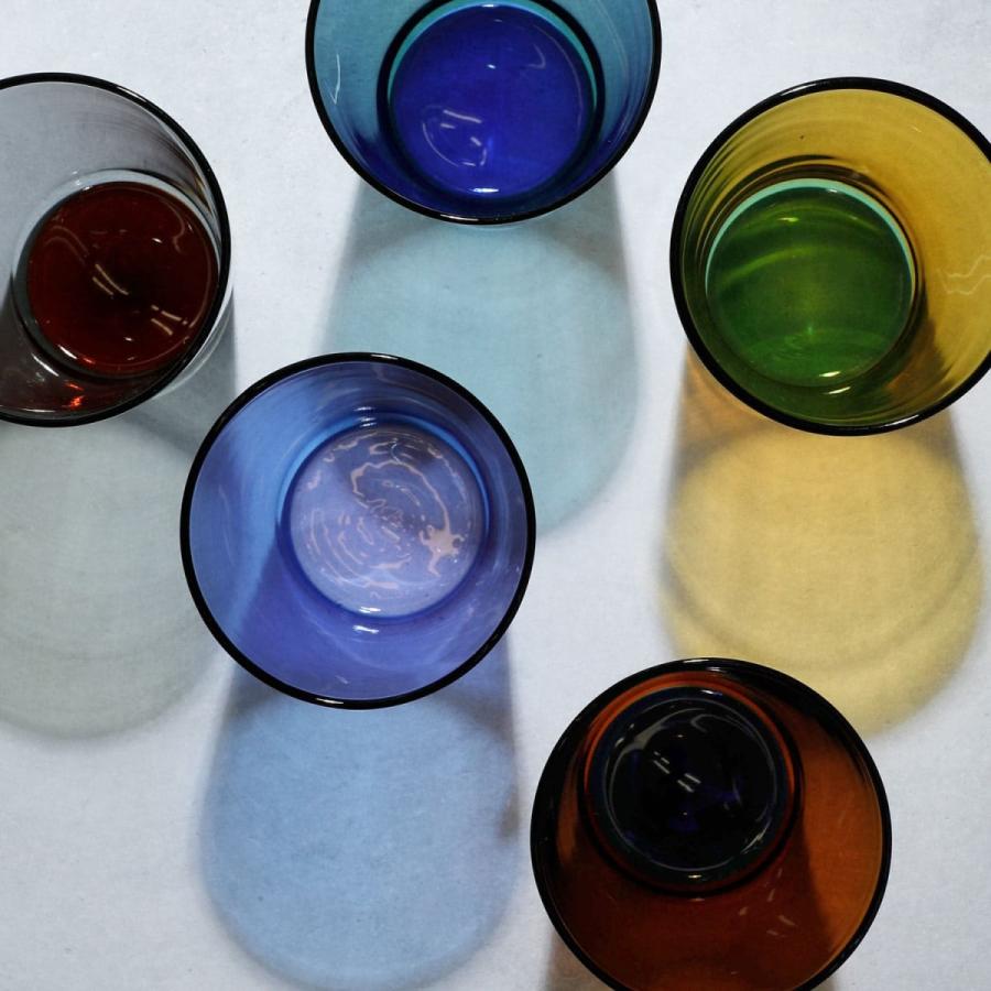 amabro アマブロ TWOTONE STACKING TUMBLER ツートーン スタッキング タンブラー 業務用グラス バイカラー スタッキング ガラス製 コップ 耐熱ガラス 食洗機対応 | amabro | 13