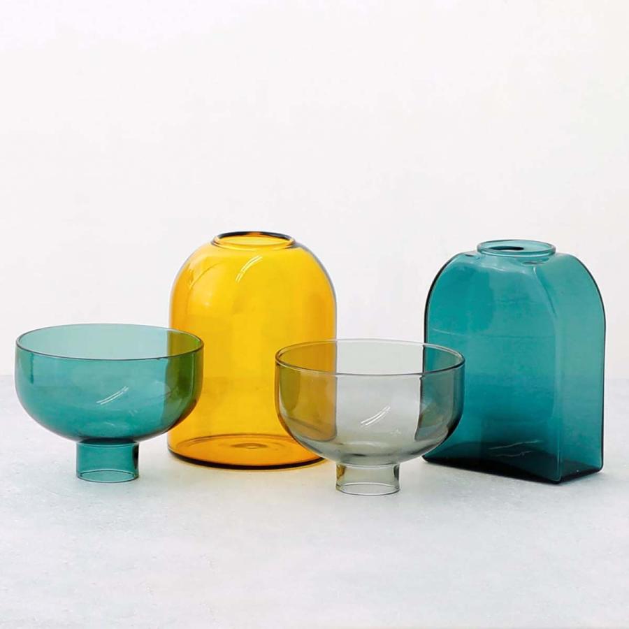 amabro アマブロ TWOTONE VASE ツートーン ベース フラワーベース 花瓶 花器 水耕栽培 ポット 一輪挿し ディフューザーボトル　ガラス おしゃれ かわいい ギフト | amabro | 07