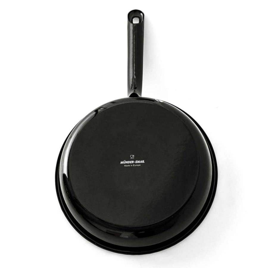 MUNDER社 ミュンダー社 Flying Pan フライパン 24cm ホーロー製 琺瑯 オーブン使用可 直火 ガス火 IH対応 おしゃれ クラシカル ギフト 引越し祝い 新生活 | MUNDER | 03