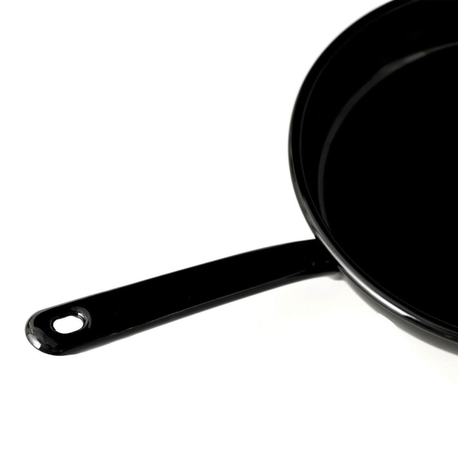 MUNDER社 ミュンダー社 Flying Pan フライパン 24cm ホーロー製 琺瑯 オーブン使用可 直火 ガス火 IH対応 おしゃれ クラシカル ギフト 引越し祝い 新生活 | MUNDER | 04