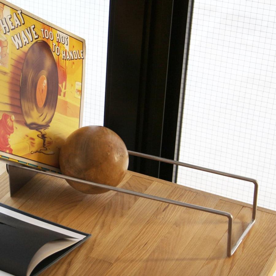 Slope Book End スロープブックエンド ブックエンド 本立て ブック スタンド アイアン 鉄 オブジェ レコード立て 新生活 | DETAIL | 17