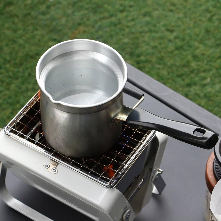 Mardouro マルドウロ Coffee Warmer コーヒーウォーマー 鍋 片手鍋 ミルクパン 軽量 直火 ガス火 アルミ コンパクト アウトドア キャンプ ピクニッ | DETAIL | 05