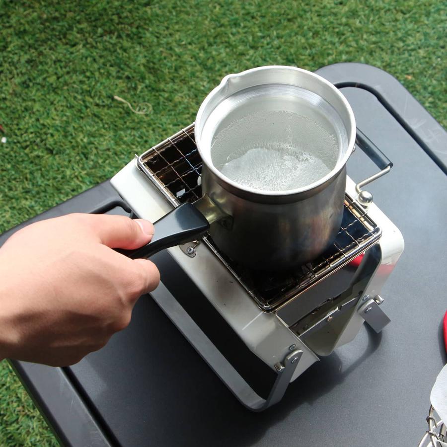 Mardouro マルドウロ Coffee Warmer コーヒーウォーマー 鍋 片手鍋 ミルクパン 軽量 直火 ガス火 アルミ コンパクト アウトドア キャンプ ピクニッ | DETAIL | 06
