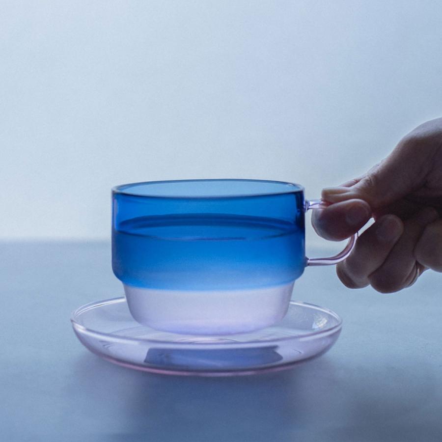 amabro アマブロ TWO TONE STACKING MUG ツートーン スタッキング マグ バイカラー スタッキング ガラス 耐熱ガラス コーヒーカップ ギフト おしゃれ 食洗機対応 | amabro | 14