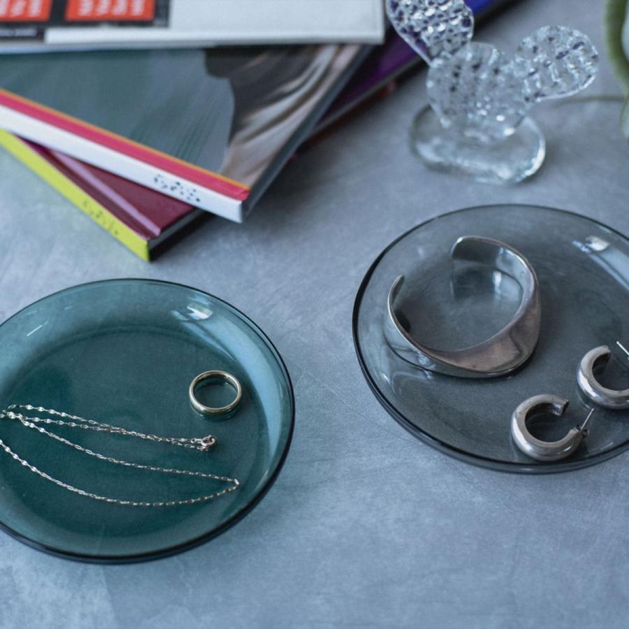 amabro アマブロ HEAT−PROOF DISH ヒートプルーフディッシュ バイカラー 小皿 ソーサー プレート ガラス 耐熱ガラス デザート アクセサリー ギフト おしゃれ | amabro | 11