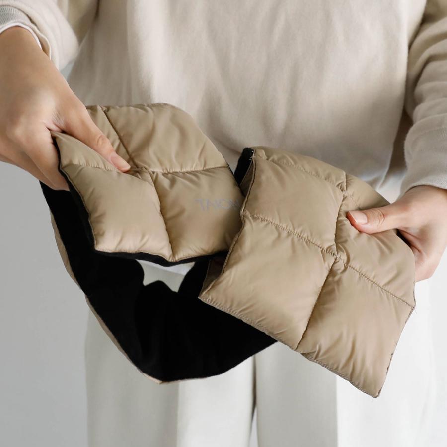 マフラー TAION タイオン 201A ダウンマフラー メンズ レディース キッズ ユニセックス 男女兼用 パッカブル フリース ネックウォーマー 防寒 軽量 キルティング | TAION | 19