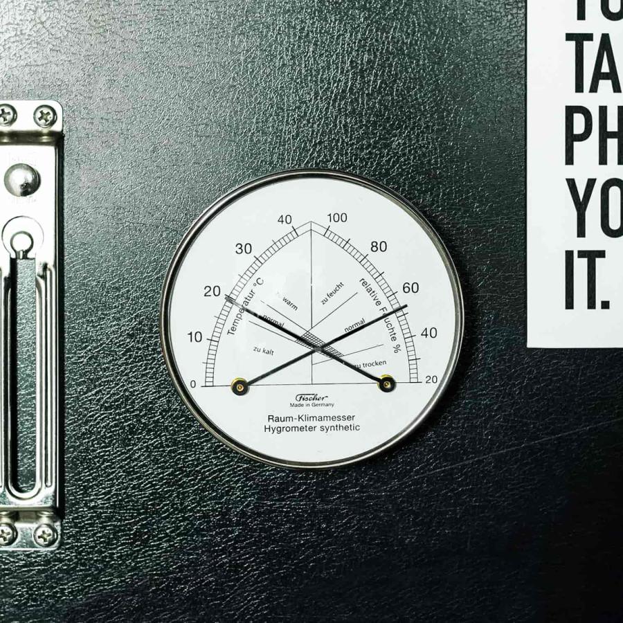 温湿度計 Fischer-barometer フィッシャーバロメーター 142.01 コンフォートメーター 温度計 湿度計 サーモメーター ドイツ製 アナログ インテリア 壁掛け | FISCHER | 18