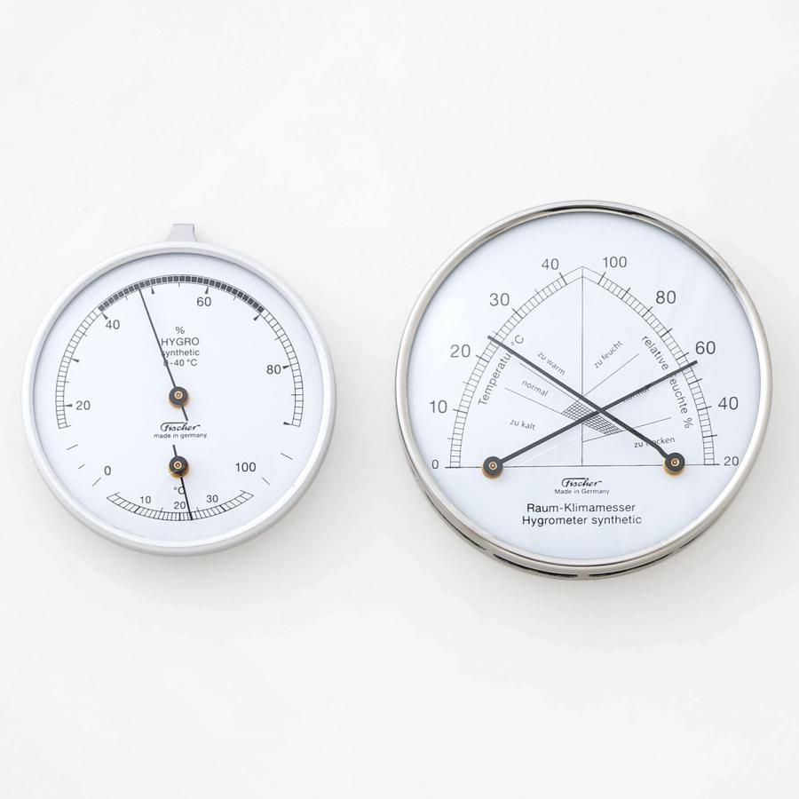 温湿度計 Fischer-barometer フィッシャーバロメーター 142.01 コンフォートメーター 温度計 湿度計 サーモメーター ドイツ製 アナログ インテリア 壁掛け | FISCHER | 09