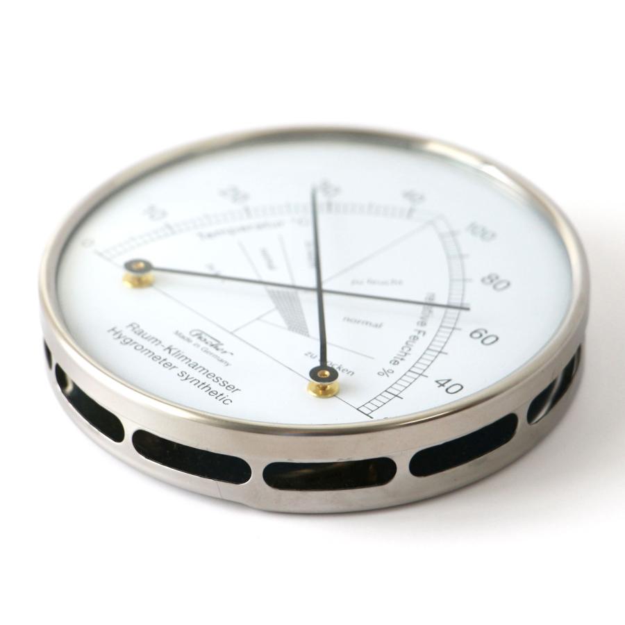 温湿度計 Fischer-barometer フィッシャーバロメーター 142.01 コンフォートメーター 温度計 湿度計 サーモメーター ドイツ製 アナログ インテリア 壁掛け | FISCHER | 02