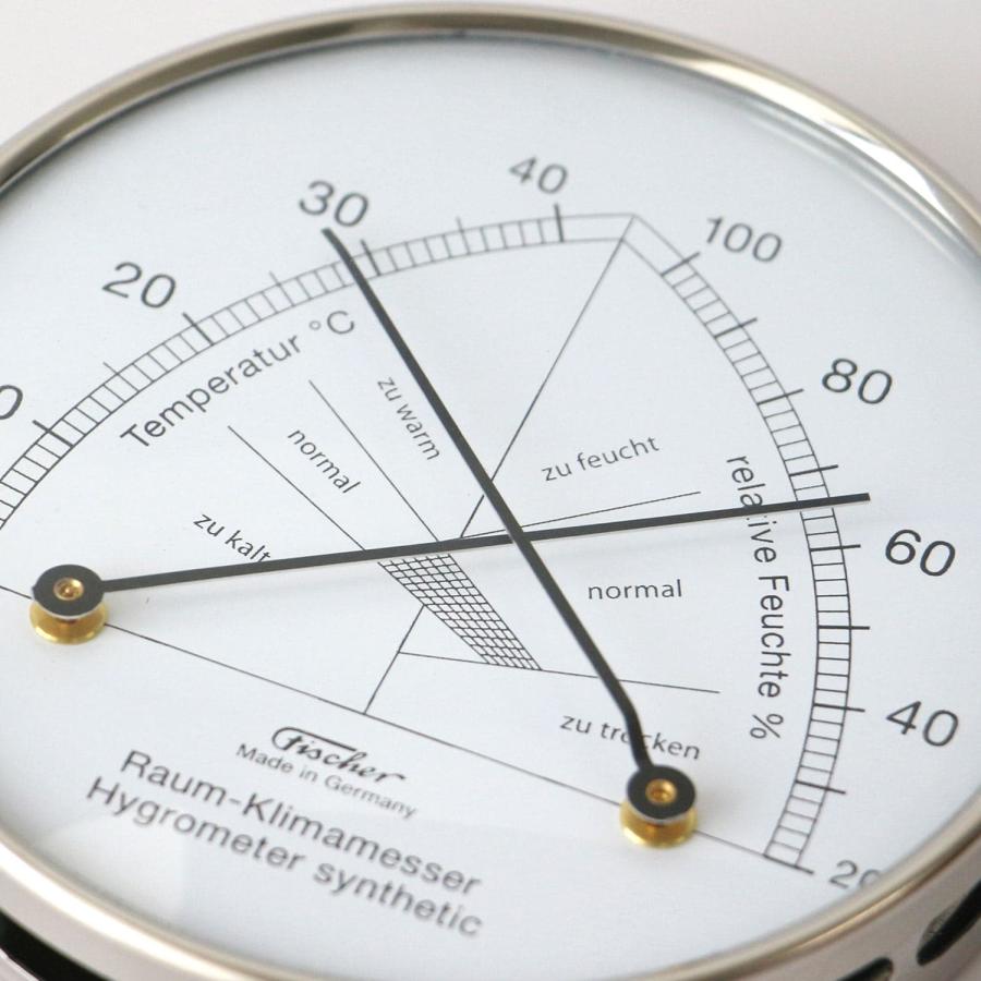 温湿度計 Fischerbarometer フィッシャーバロメーター 142.01 コンフォートメーター 温度計 湿度計 サーモメーター