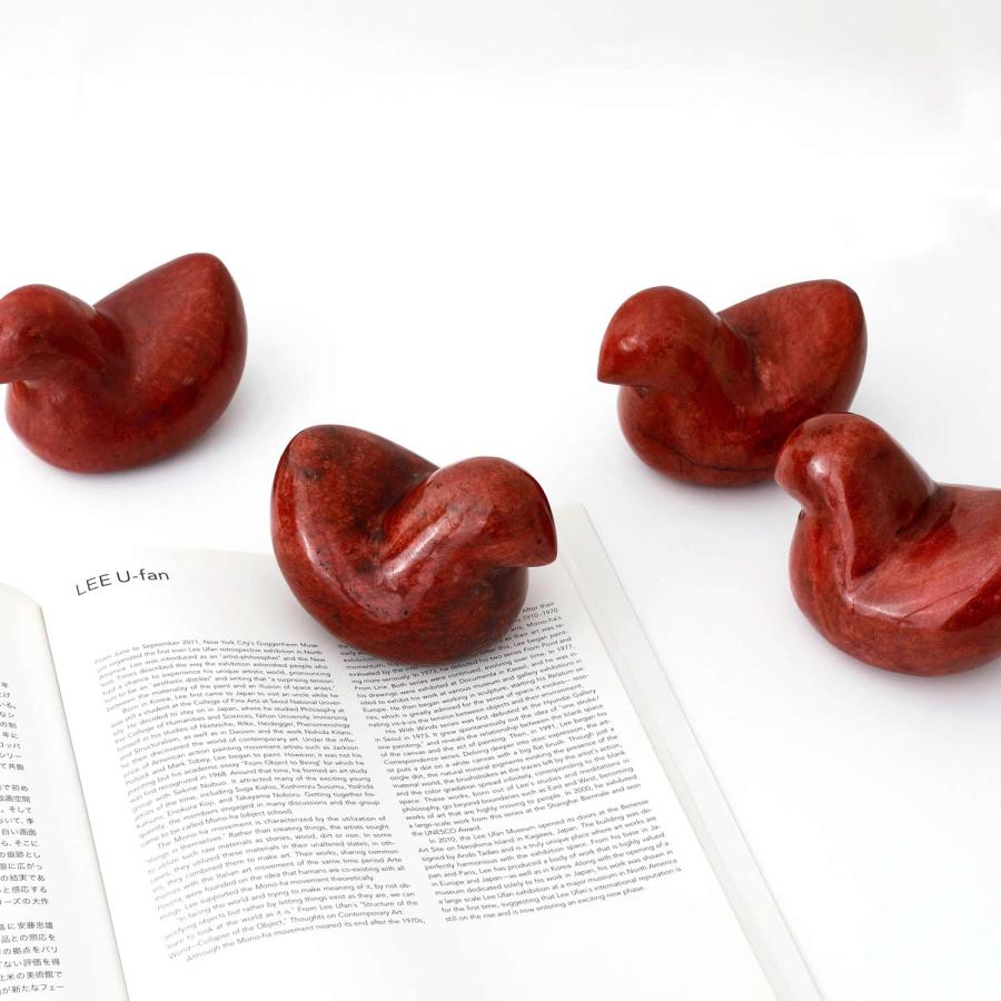 ペーパーウェイト MARBLE BIRDS Dan マーブル バード ダン 鳥 大理石 オブジェ インテリア 置物 文鎮 重し ギフト ハンドメイド おしゃれ | ブランド登録なし | 13