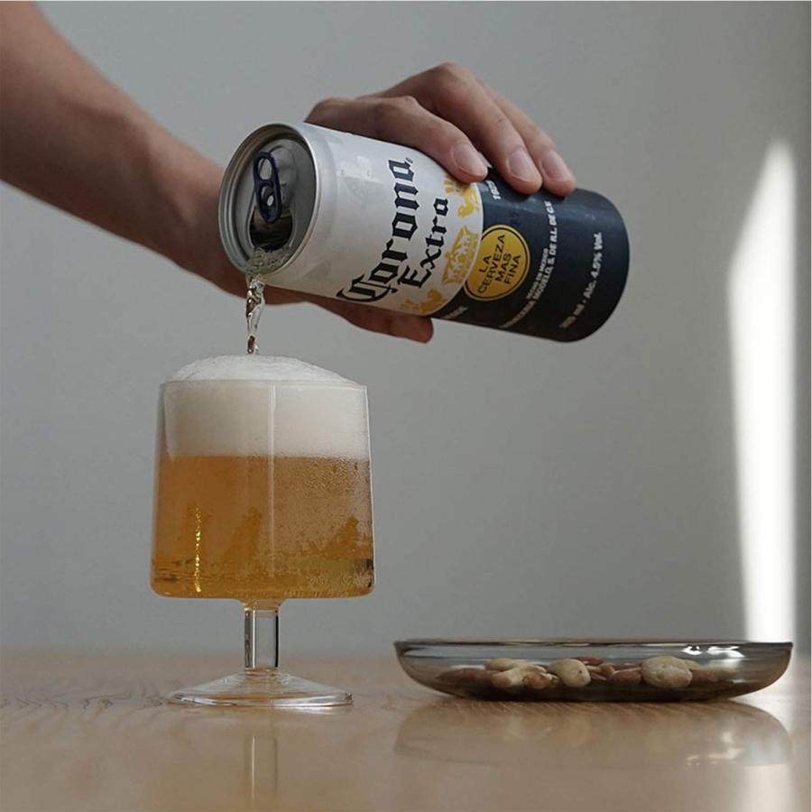 グラス 家飲み 来客用 Skon Goblet スコン ゴブレット 280ml ビール ワイン パフェ デザート 耐熱 ギフト カジュアル 低い ステム 短い シンプル 新生活 | ブランド登録なし | 10