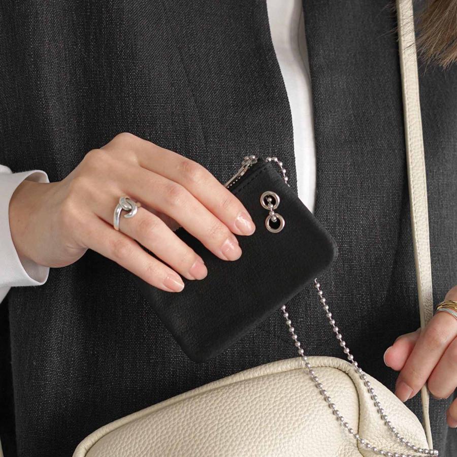 ミニポーチ REN クラマエポーチ ピッグスキン・ハリー 定期入れ カード コイン 小銭入れ 財布 鍵 キーチェーン パスケース ギフト | REN | 13