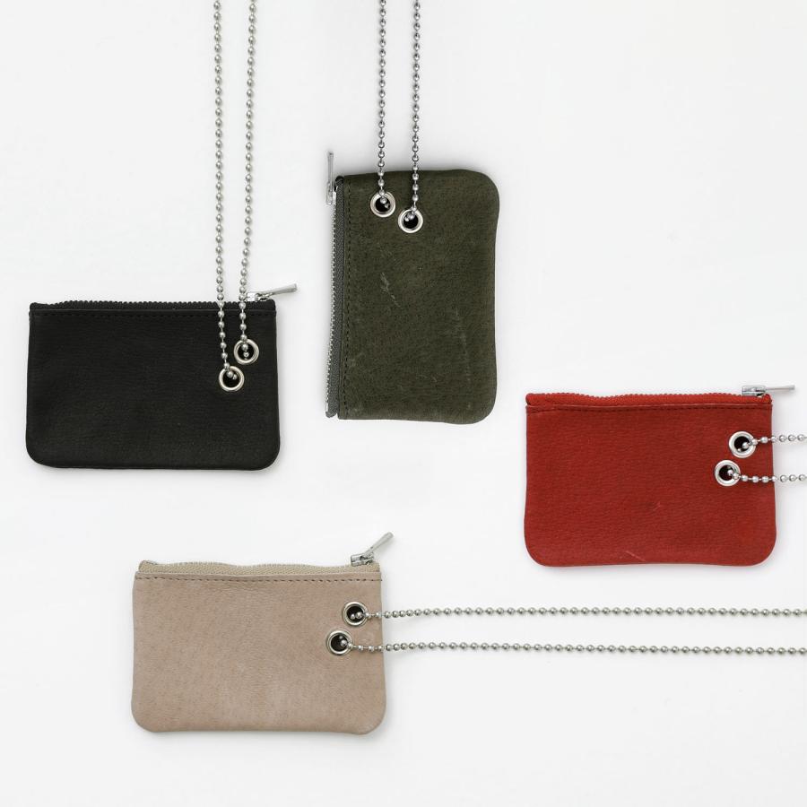 ミニポーチ REN クラマエポーチ ピッグスキン・ハリー 定期入れ カード コイン 小銭入れ 財布 鍵 キーチェーン パスケース ギフト | REN | 08