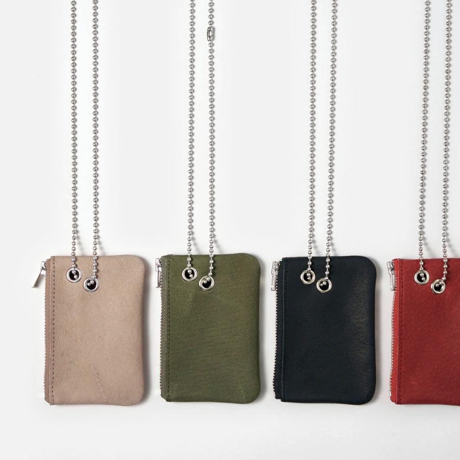 ミニポーチ REN クラマエポーチ ピッグスキン・ハリー 定期入れ カード コイン 小銭入れ 財布 鍵 キーチェーン パスケース ギフト | REN | 09