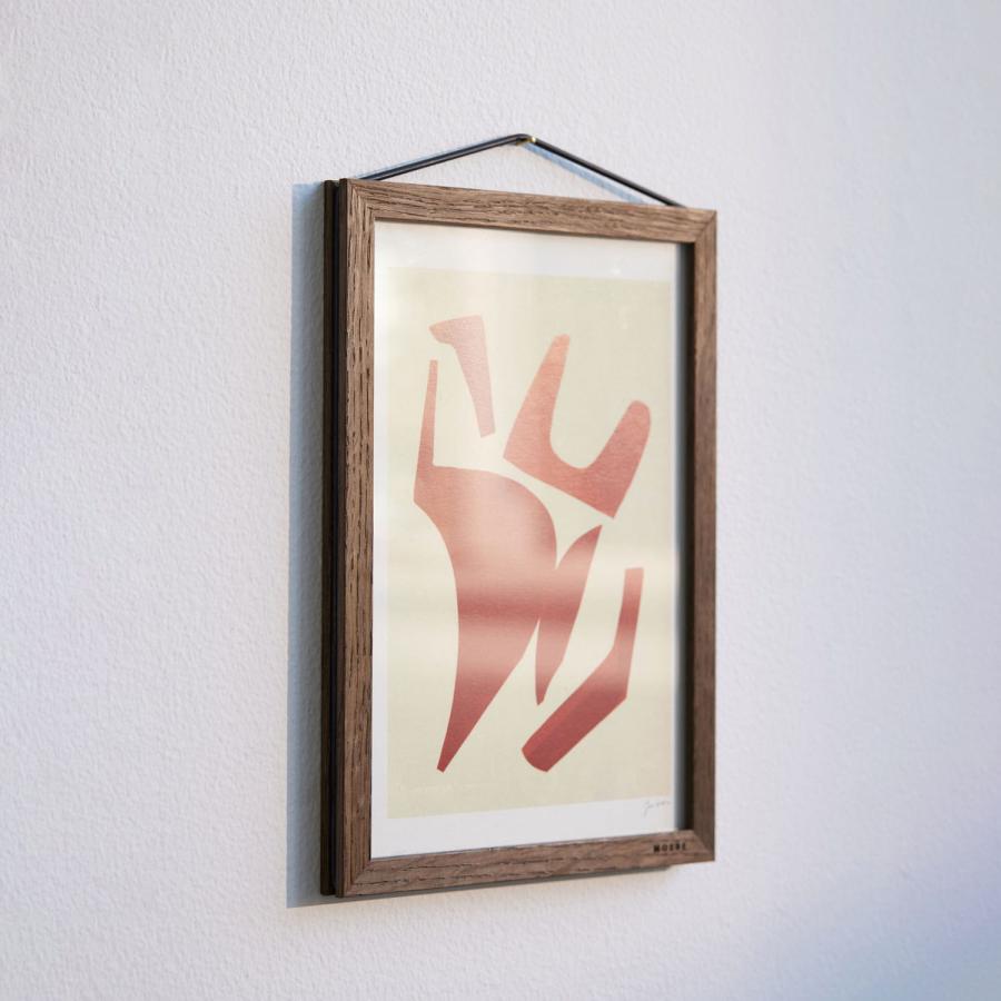 フレーム MOEBE FRAME A5 ムーベ オーク 額 額縁 フォトフレーム 写真立て 壁掛け インテリア ポストカード 押し花 インテリアフレーム パズルフレーム 北欧 | MOEBE | 11