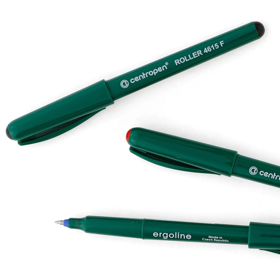 新学期 文房具 水性ボールペン centropen ROLLER 4615F セントロペン ローラー0.3mm 黒 赤 青 水性 手帳 かわいい おしゃれ 筆記具 ギフト プレゼント | ブランド登録なし | 07