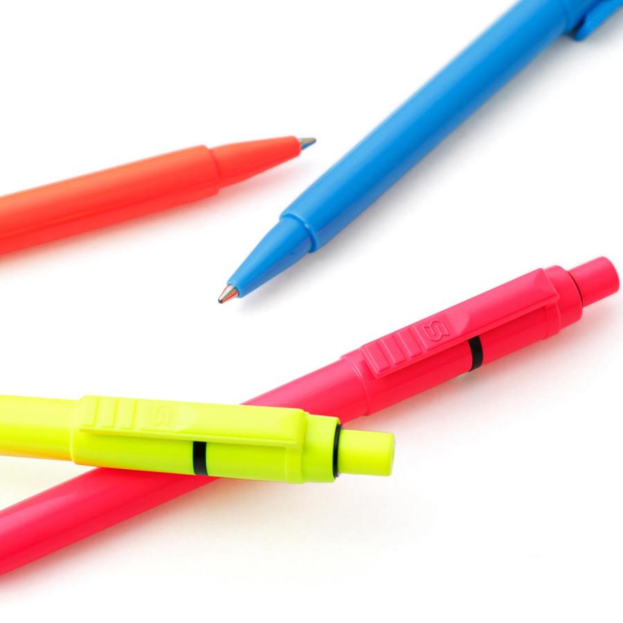 新学期 文房具 ボールペン Stilolinea Baron Total Fluo スティロリネア バロン トータル フルオ 1.0mm 黒 ブラック 油性 手帳 かわいい おしゃれ 筆記具 ギフト | ブランド登録なし | 07