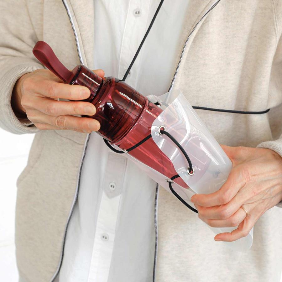 水筒カバー 500ml用 WRAPii BOTTLE FIT CARRY No.1 ボトルケース ペットボトルホルダー ボトルカバー ドリンクホルダー 350ml 750ml 肩掛け ショルダー 雑貨 | ブランド登録なし | 24