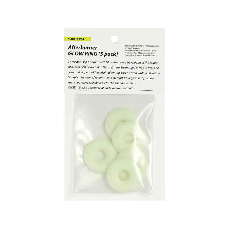 キーホルダー 蓄光 Afterburner Glow Ring アフターバーナー グローリング 発光 夜光 光る タグ 通勤 通学 携帯 防災 防犯 アウトドア 釣り キャンプ シンプル | DETAIL | 08