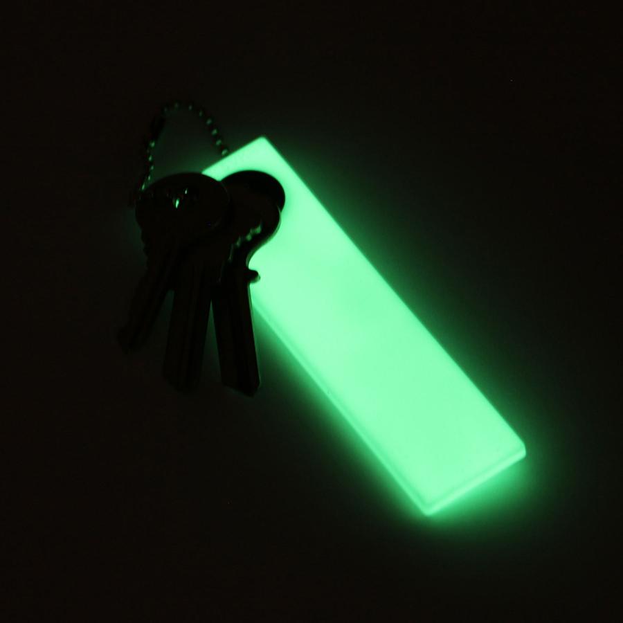 キーホルダー 蓄光 Afterburner Glow Tag アフターバーナー グロータグ 発光 夜光 光る 24時間 通勤 通学 携帯 防災 防犯 アウトドア 釣り キャンプ シンプル | DETAIL | 06